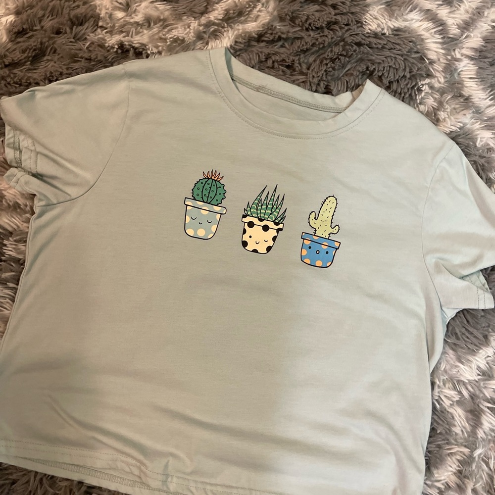Cactus crop top